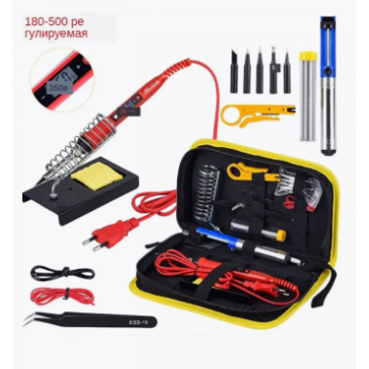 Паяльник электрический для микросхем/Паяльный набор 80 вт
