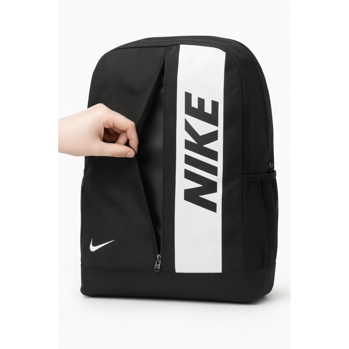 Рюкзак Nike повседневный городской школьный унисекс (черный)